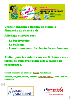 Affiche gr vert de terre